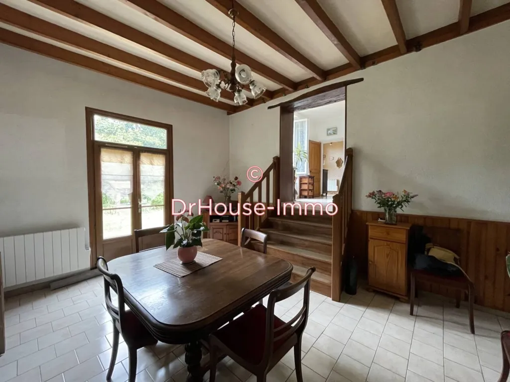 Salle à manger - Maison de Caractère avec Jardin Paysager à Choux