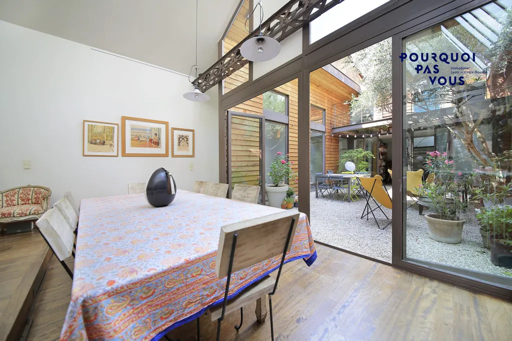 Söögituba - Loft with Patio in Lyon 4e