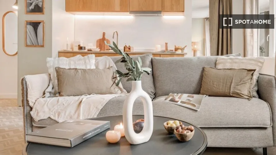 Soggiorno - Studio Apartment in Central Paris