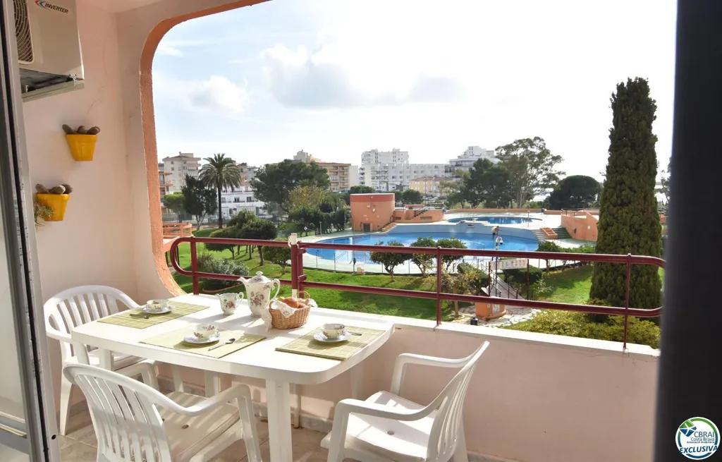 Balcon - 1-Bed Apartment with Pool in Santa Margarita