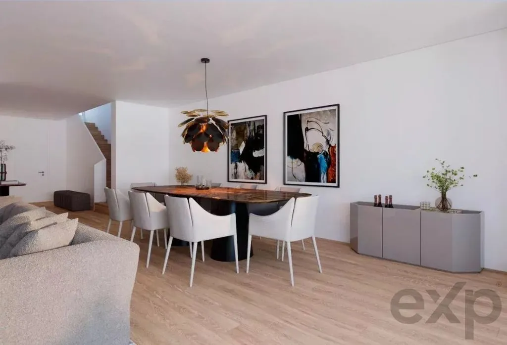 Dining Room - Modern Villa with Ocean View in Funchal