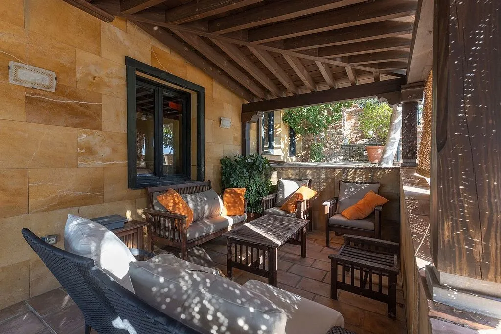 Terrasse - Chalet with Pool and Terrace in Nívar
