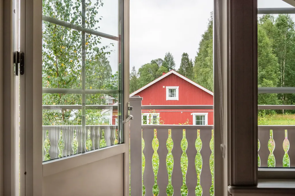 Balcony - Cottage with Ski Access in Branäs