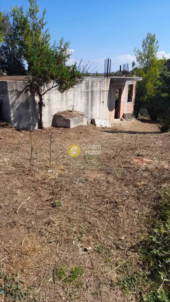 Jardín - Semi-Finished Villa with Garden in Rafina Centre