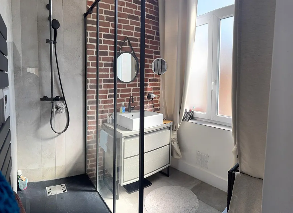 Salles de bain - Appartement de Luxe avec Jardin à Lille