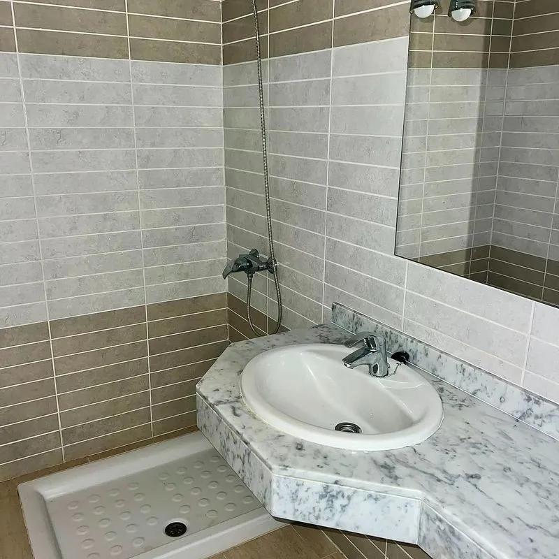Salles de bain - Apartment with Pool and Sea View in Golf del Sur