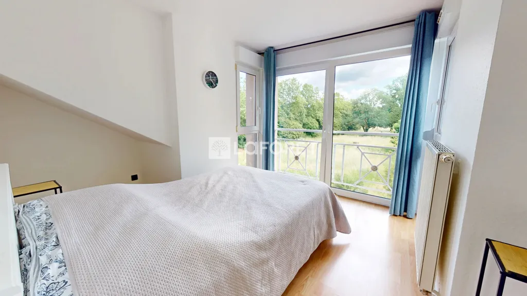 Chambres - Duplex 3 Pièces avec Vue sur Parc à Strasbourg