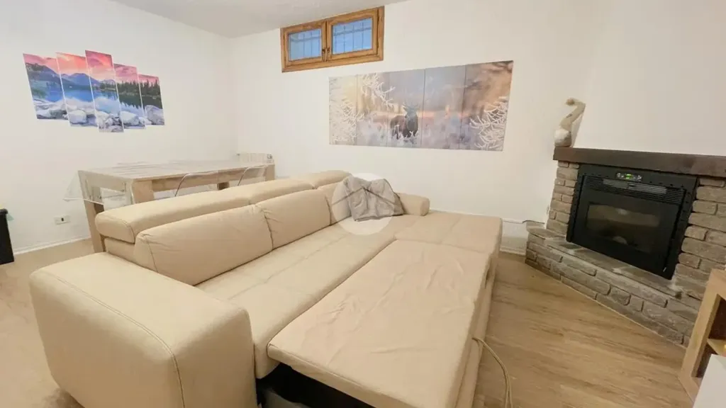 Wohnzimmer - Rented Duplex with Garden in Temù