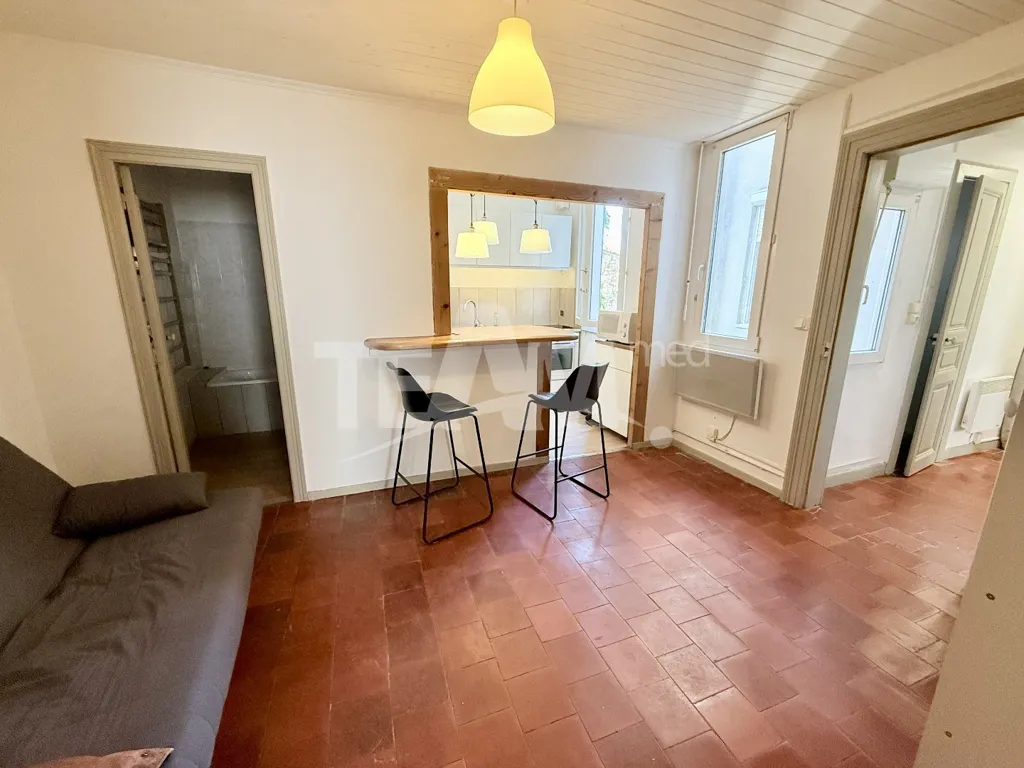Séjour - Appartement T3 avec Caractère près du Parc Simone Veil