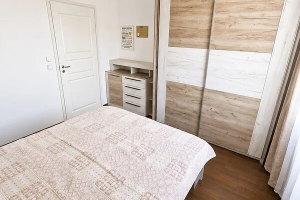 Bedrooms - Spacious Flat with Balcony in Luunja