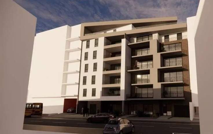 Development Plot with Permitted 19-Unit Building in Charleroi
