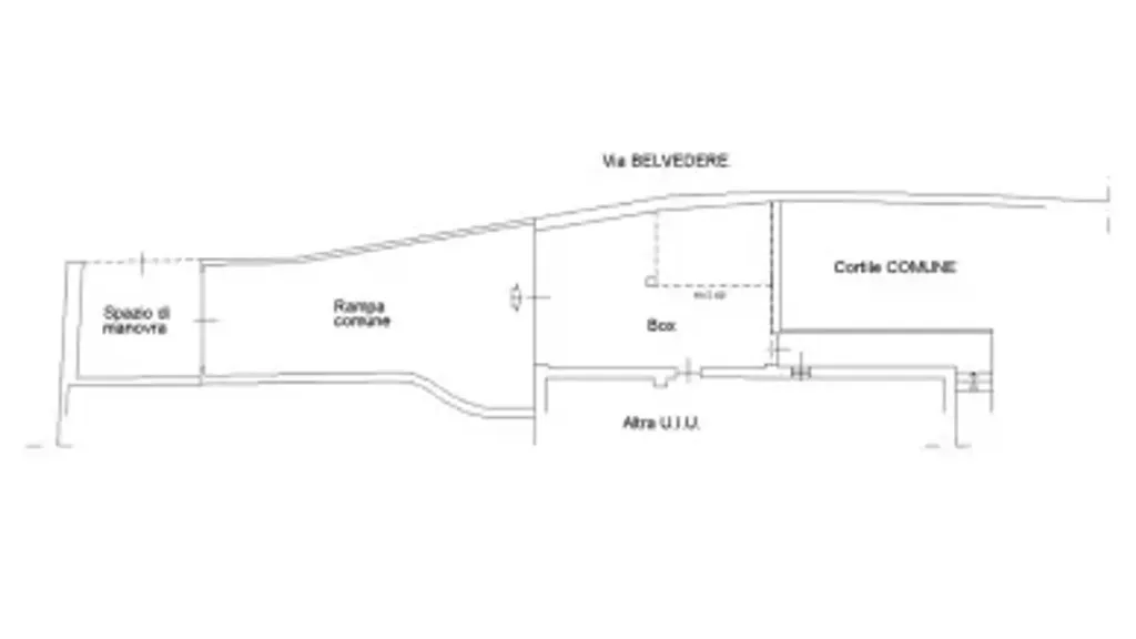 Plan - Contemporary Villa with Lake View in Civate