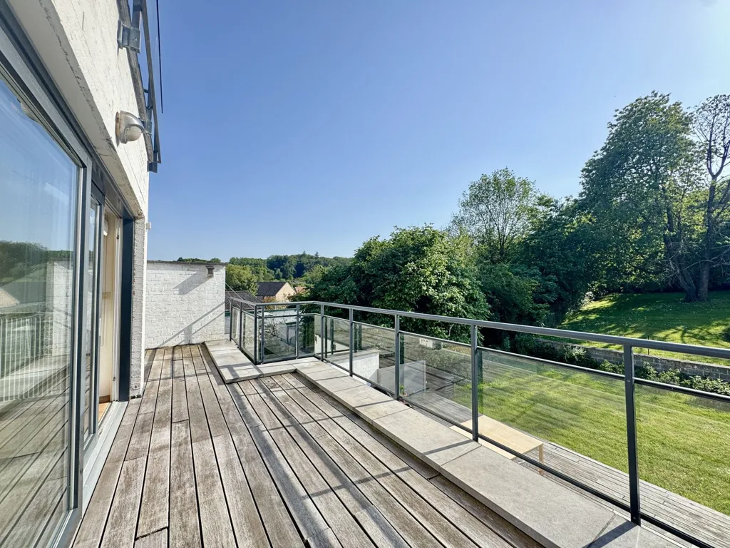 Balcon - Appartement avec terrasse et jardin commun à Bruxelles
