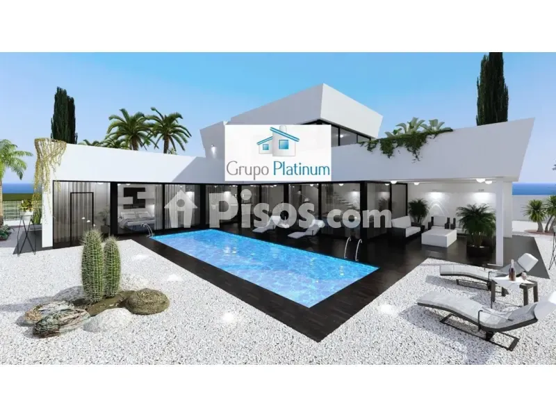 Piscine - Contemporary Chalet with Pool in Puerto Vera