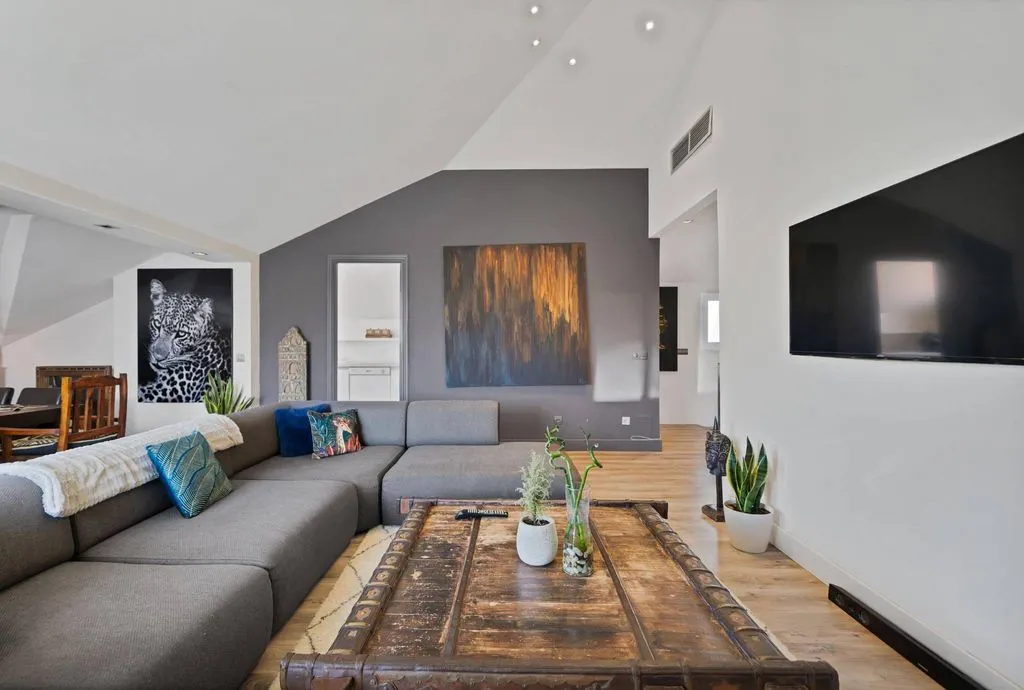 Living Room - Luxury Penthouse with Terraces in Marbella