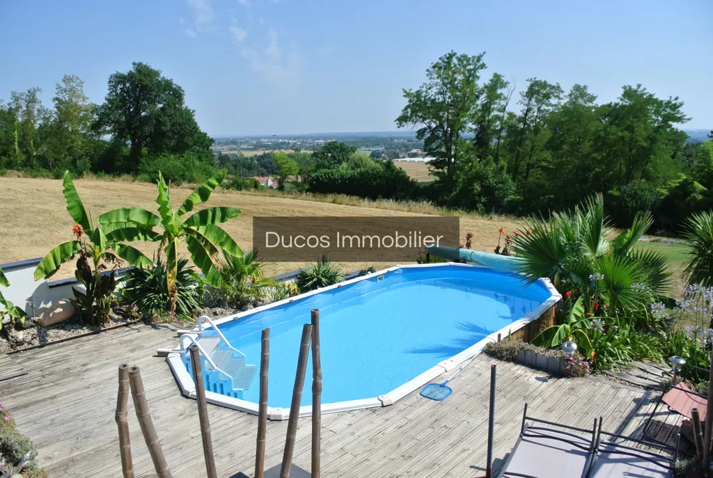 Bassein - Contemporary Villa with Pool near Marmande
