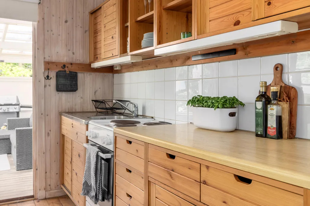 Cucina - Charming Cottage with Forest Glade in Ängsholmen