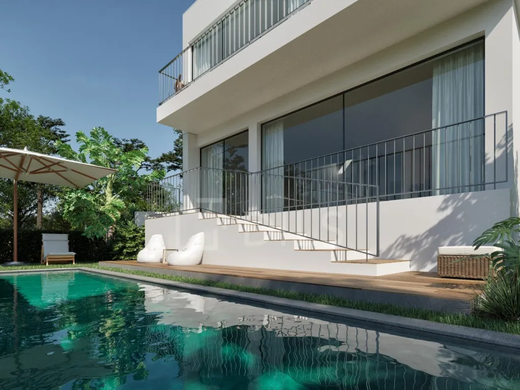 Piscine - House with Pool and Garden in Murches, Cascais