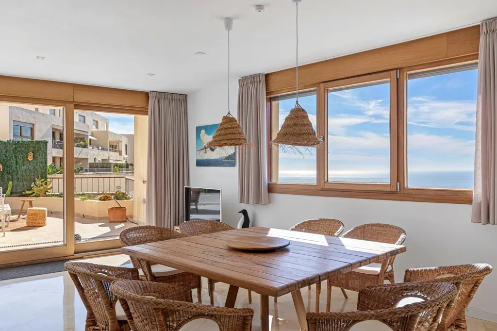 Söögituba - Penthouse with Sea View in Marbella