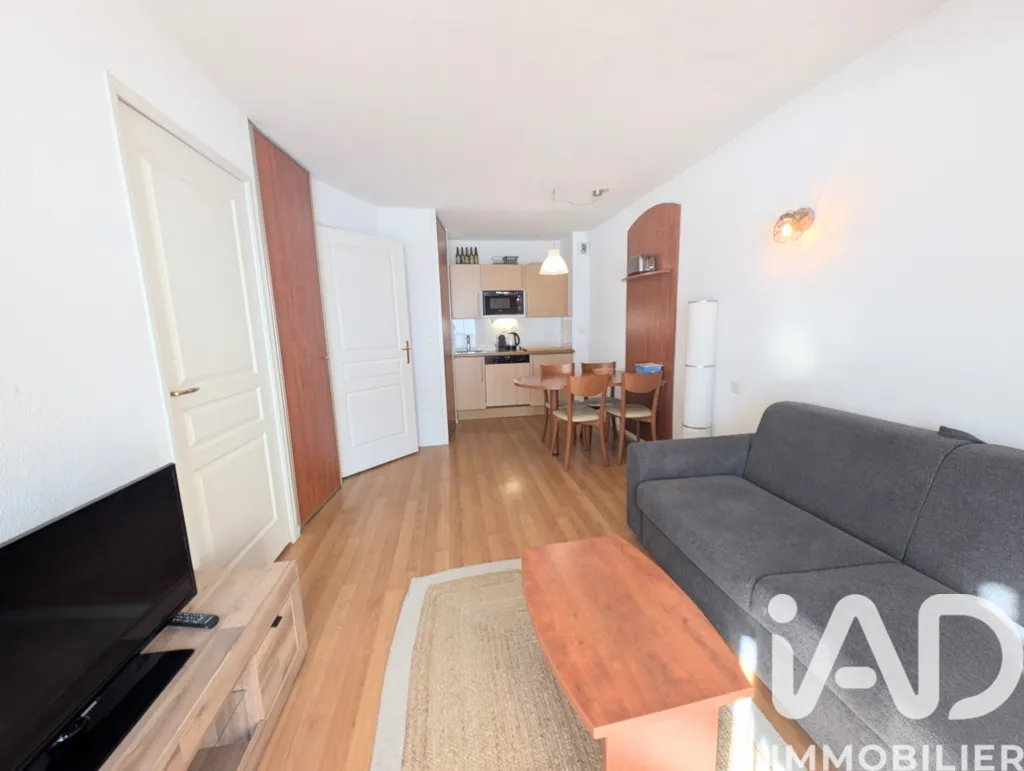 Séjour - Penthouse avec piscine intérieure à La Mongie