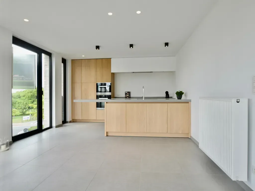 Cuisine - Appartement Moderne avec Terrasse à Ronse