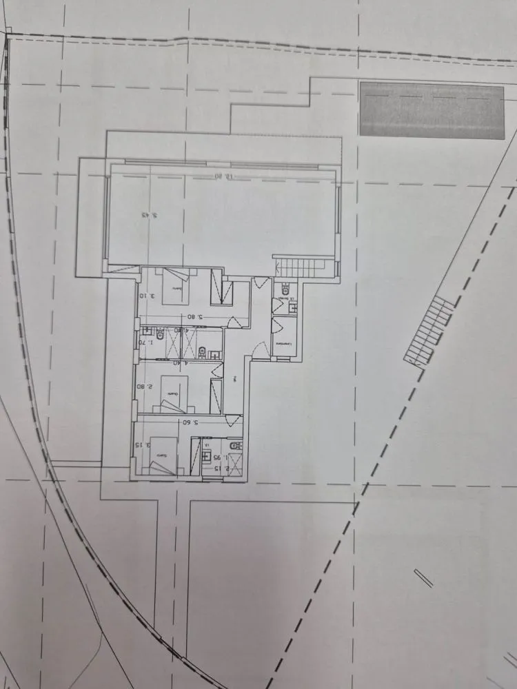 Plan - Modern Villa with Pool in Guimarães