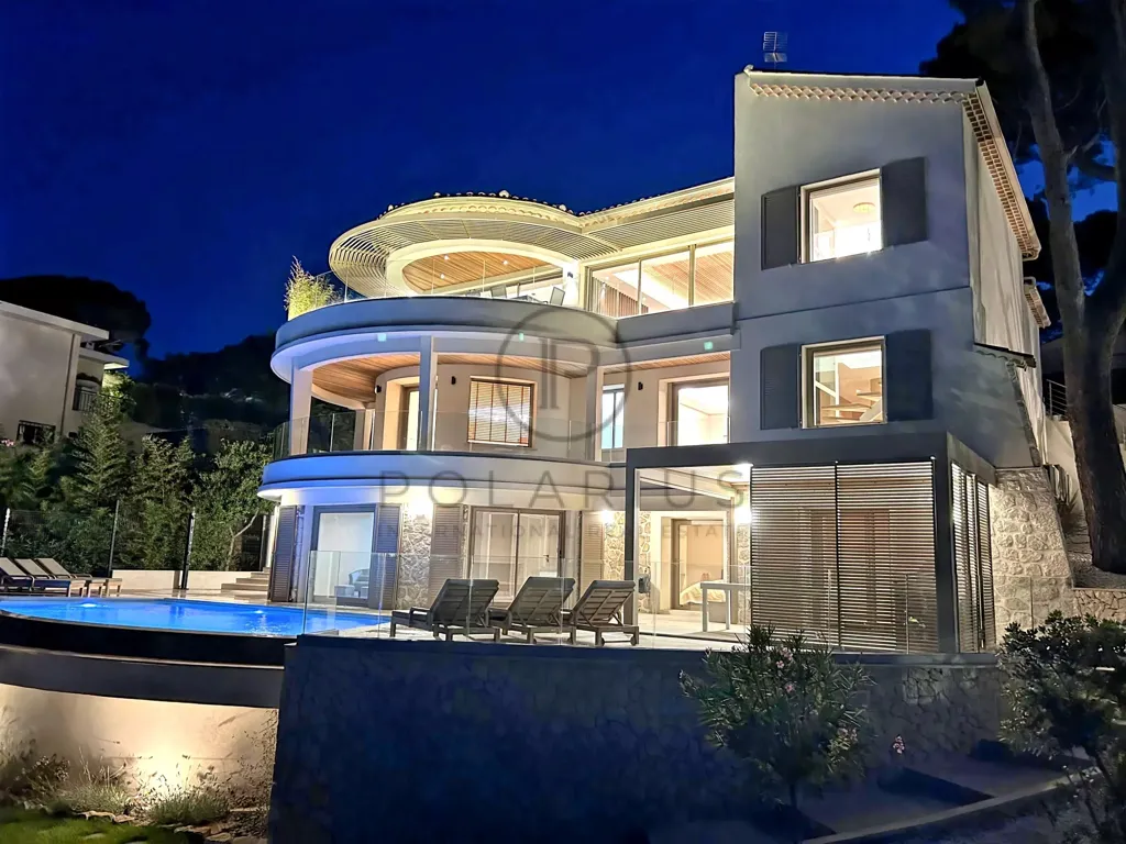 Extérieur - Villa avec Vue Mer et Piscine à Cap d'Antibes