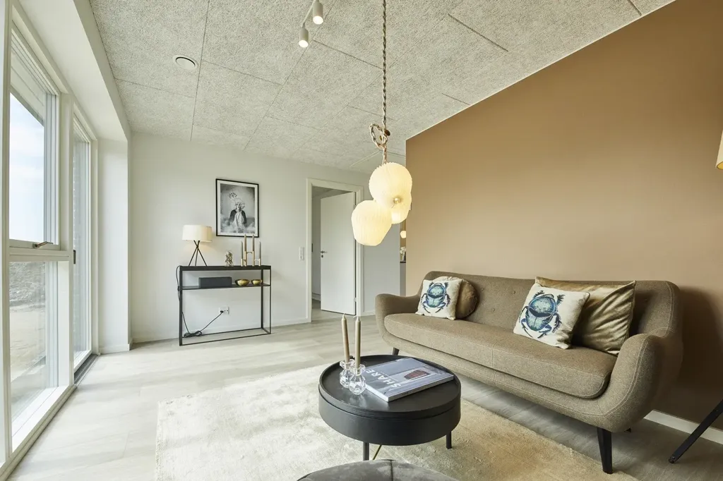 Séjour - Modern Row House with Terrace in Haslev