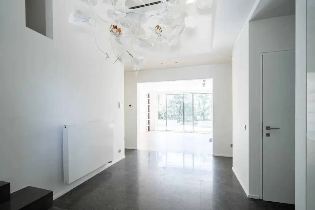 Hallway - Contemporary Villa with Pool in Uccle
