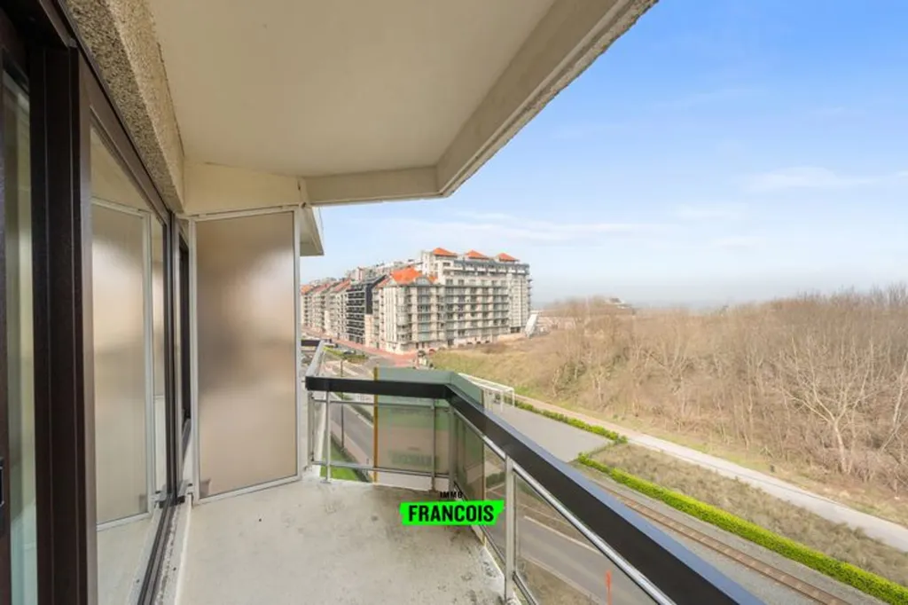Balcon - Studio avec Vue Mer Directe à Blankenberge