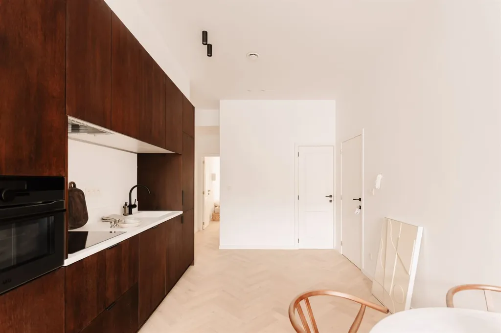 Cuisine - Appartement avec Jardin et Terrasse près du Centre d'Anvers