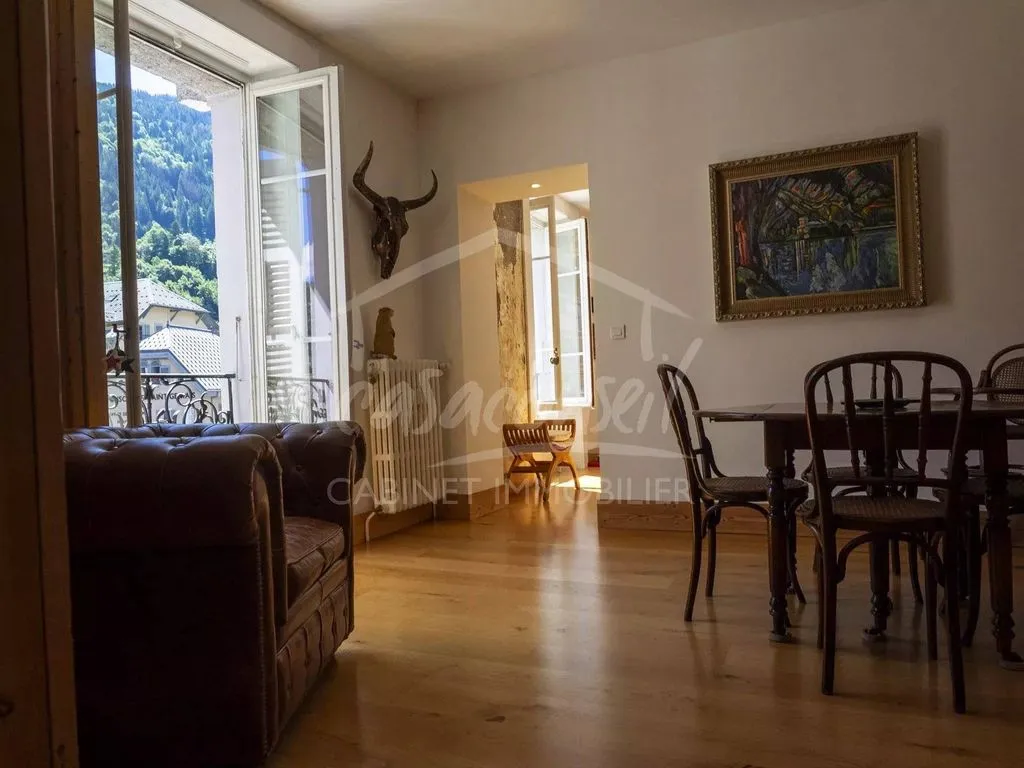 Söögituba - Luxury Flat with Historic View in Saint-Gervais-les-Bains