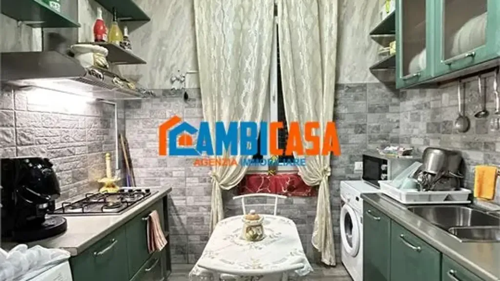 Köök - Bright Apartment with Balcony in Palermo