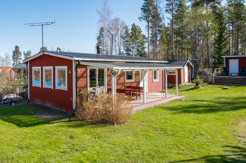 Extérieur - 1-Storey Villa with Sea Access in Söderhamn Archipelago
