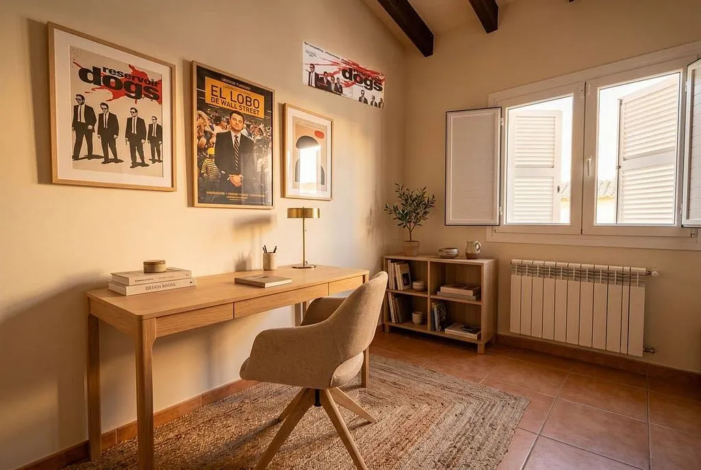 Office - Single-Storey Villa with Pool in Sa Planera