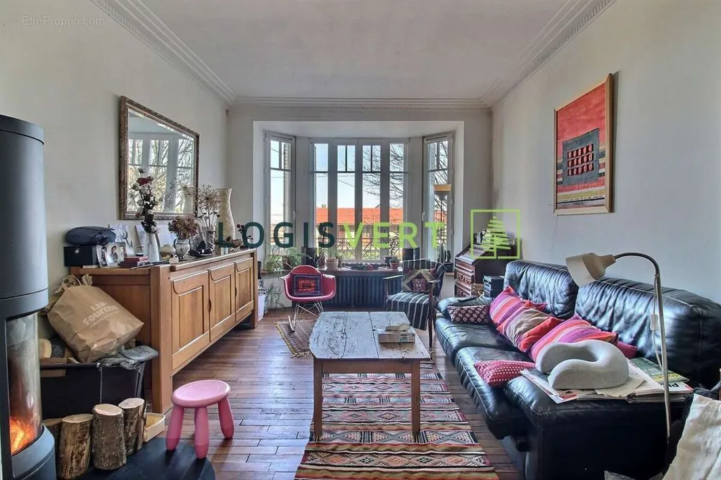 Séjour - Maison Tripode avec Terrasse à Palaiseau