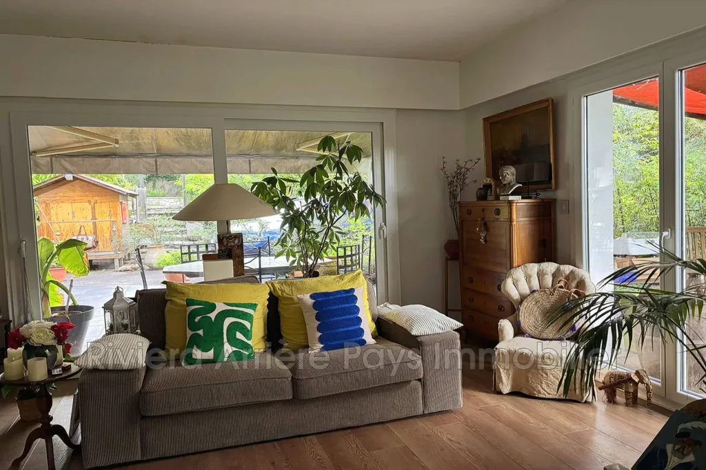 Séjour - Maison Atypique Californienne avec Piscine à Vence