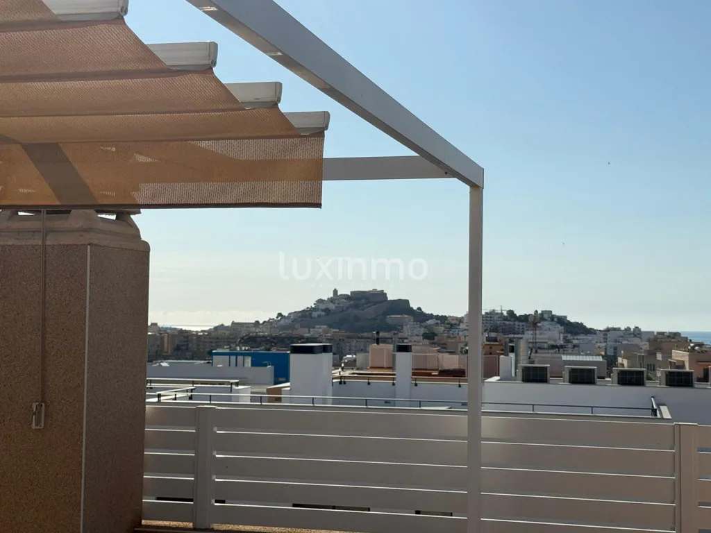 Terrasse - Duplex Penthouse with Sea Views in Ibiza