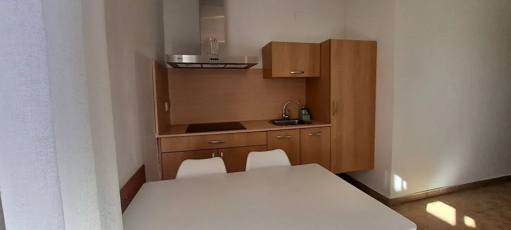 Cucina - 1-Bed Apartment with Pool on Avenida Del Decano