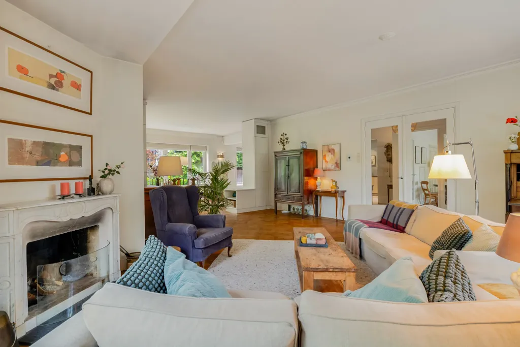 Living Room - Villa with Garden in Rotterdam-Kralingen