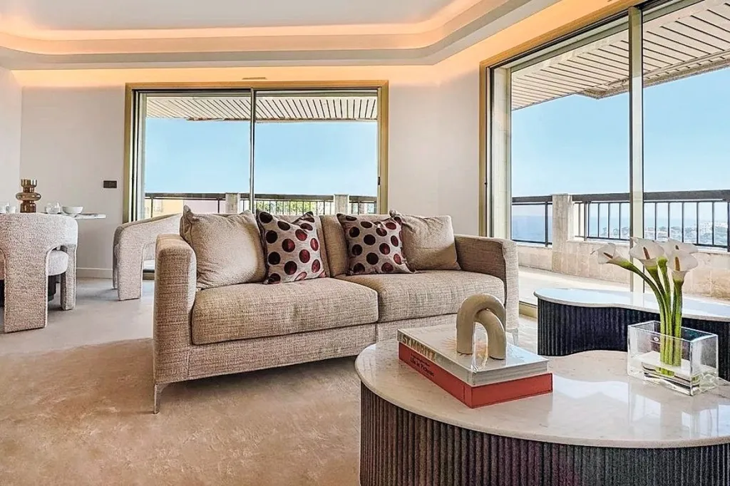 Soggiorno - Luxury Apartment with Sea View in Monaco