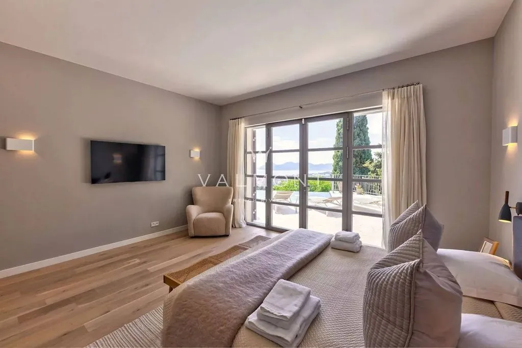 Chambres - Villa de Luxe avec Vue Mer à Cannes