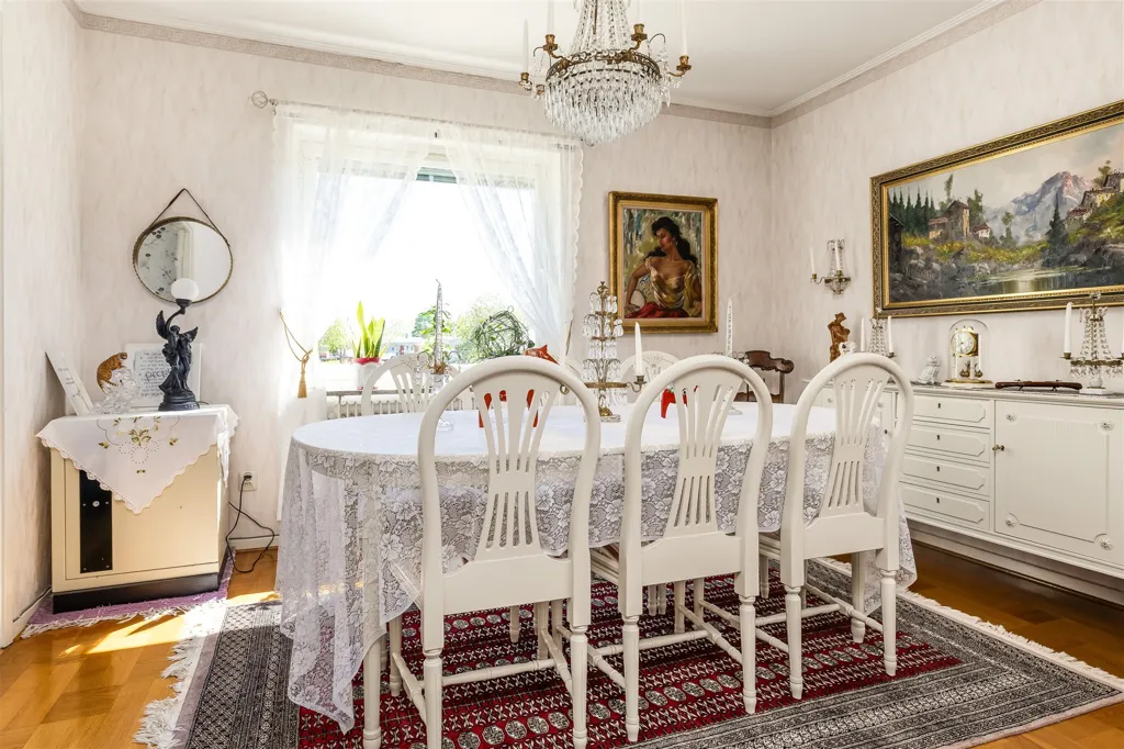 Sala da pranzo - Terraced House with Basement in Grängesberg