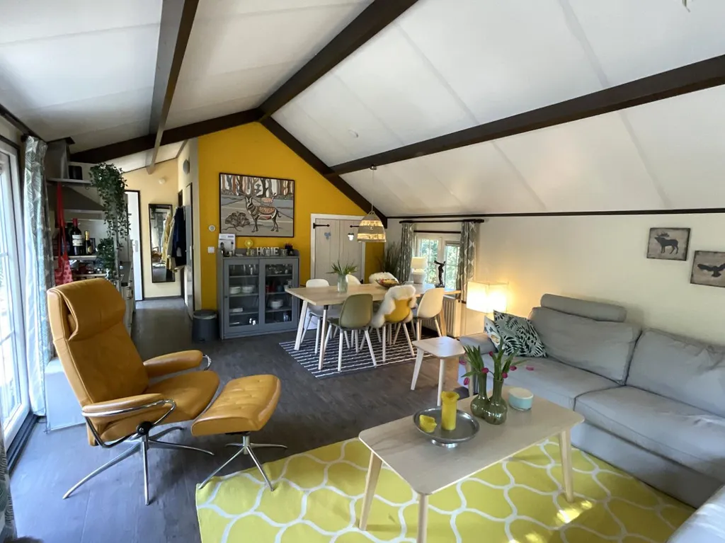Living Room - 6-Persons Cottage with Garden in Ermelo