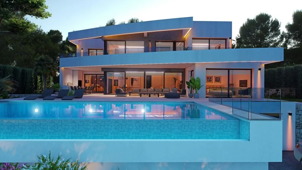 Piscine - Luxury Villa with Sea Views in Teulada