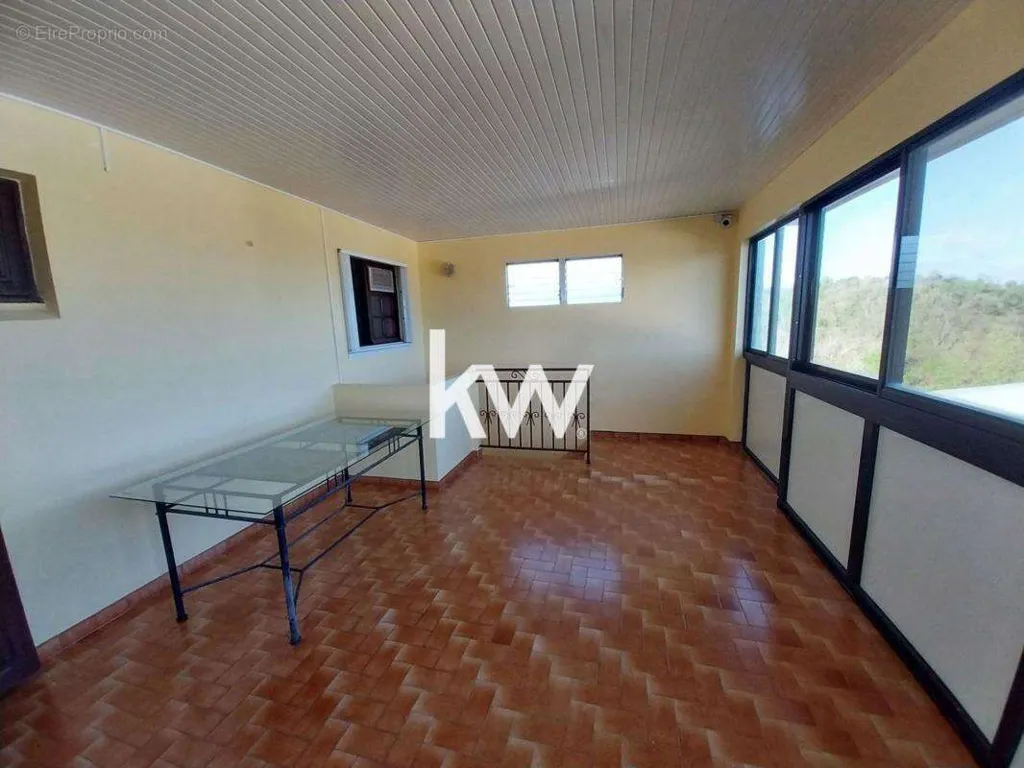 Terrasse - Villa F6 avec Vue Mer à Schoelcher