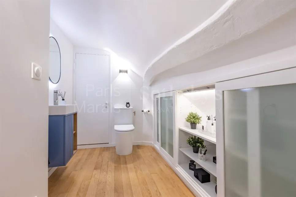 Bagni - Loft with Glass Balcony in Paris 7ème