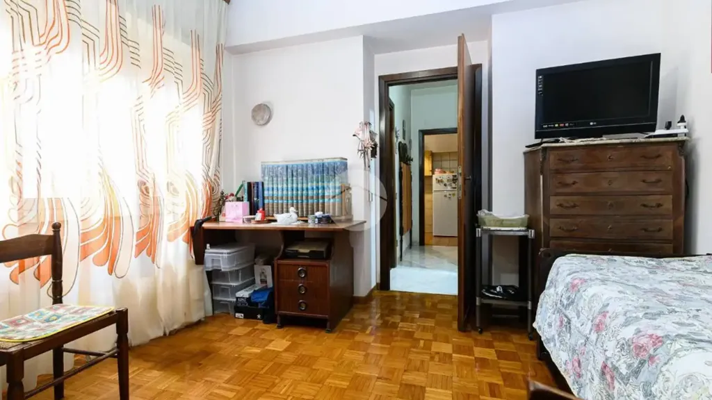 Chambres - 3-Bedroom Apartment with Terrace in Rome