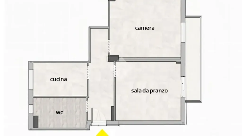 Plaan - Apartment with Balcony in Catanzaro