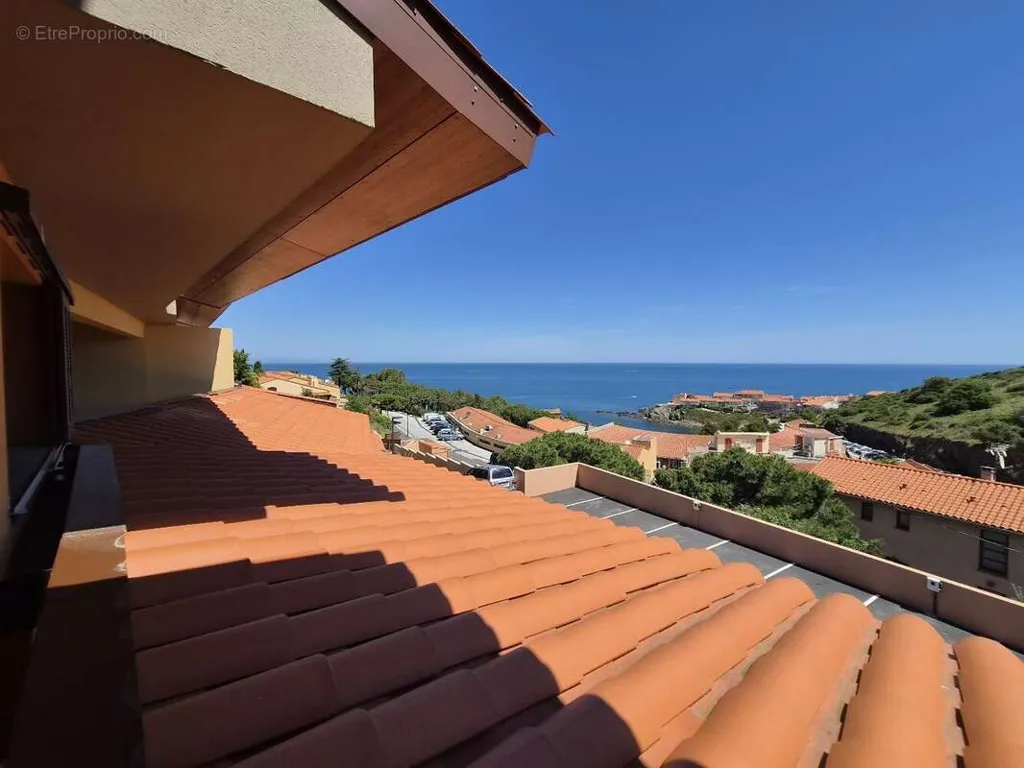 Terrasse - Appartement T2 avec Vue Mer à Collioure